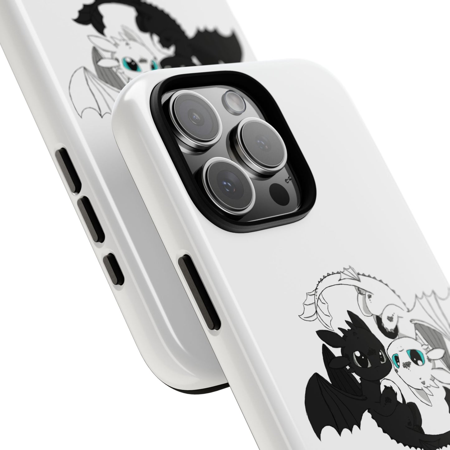 Cute Dragon Phone Case, Tough Phone Cover, How to train your dragon