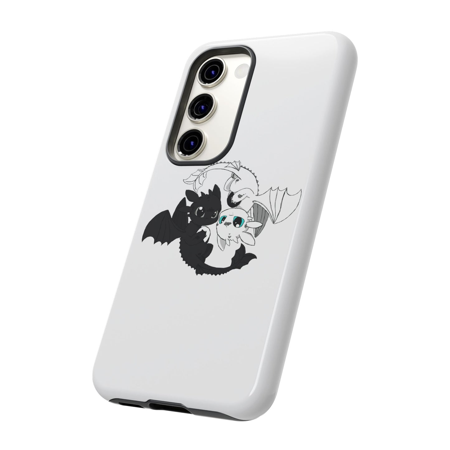 Cute Dragon Phone Case, Tough Phone Cover, How to train your dragon