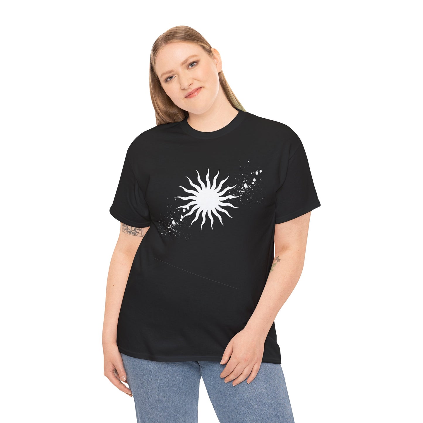 Unisex Apparel Bohemian Sun Tee, Cozy Cotton Shirt , Everyday Wear,