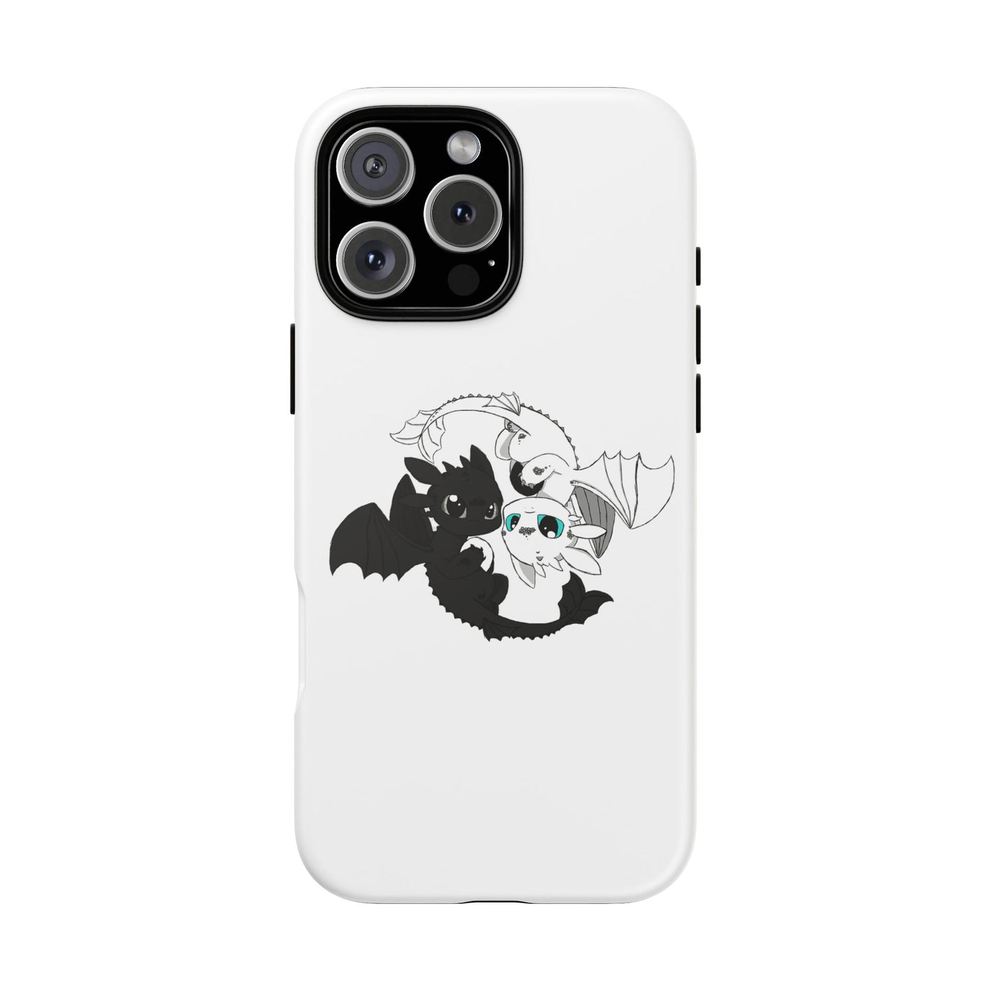 Cute Dragon Phone Case, Tough Phone Cover, How to train your dragon