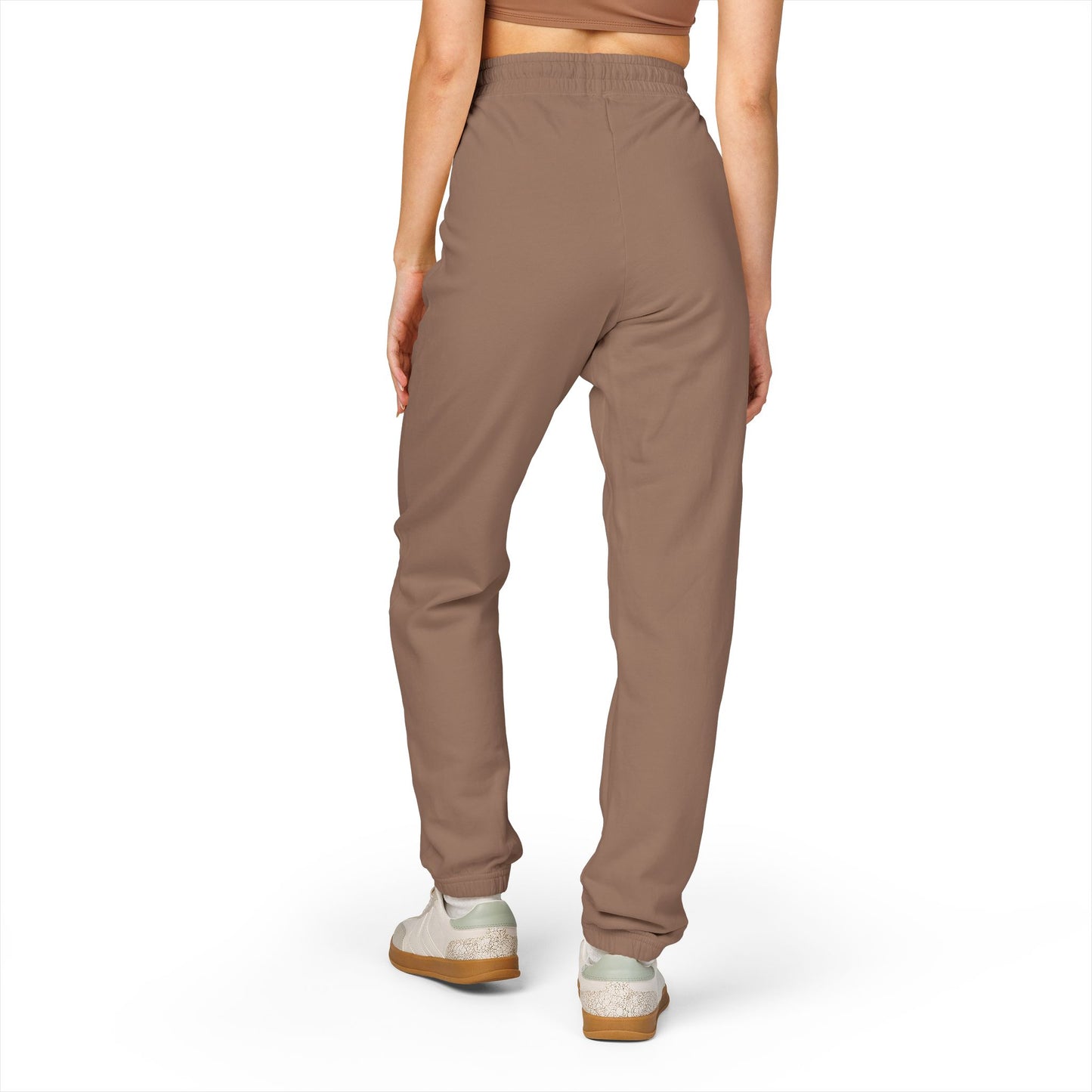 Cozy Unisex Garment-Dyed Fleece Sweatpants | Relaxation, Loungewear, Casual Outfits,