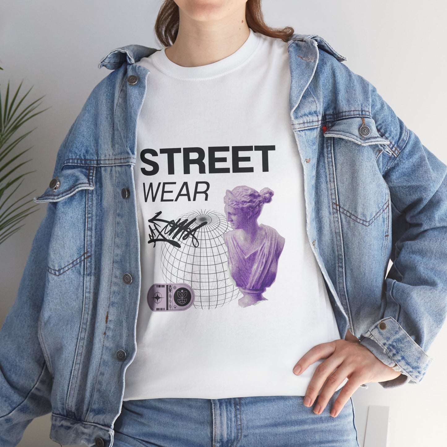 Streetwear Unisex Heavy Cotton T-Shirt, Casual Wear, Street Style Clothing