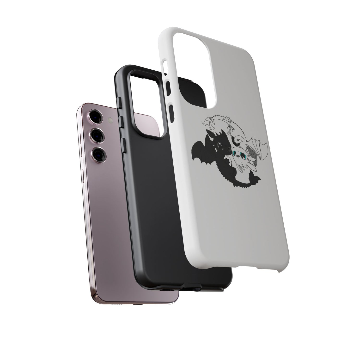 Cute Dragon Phone Case, Tough Phone Cover, How to train your dragon