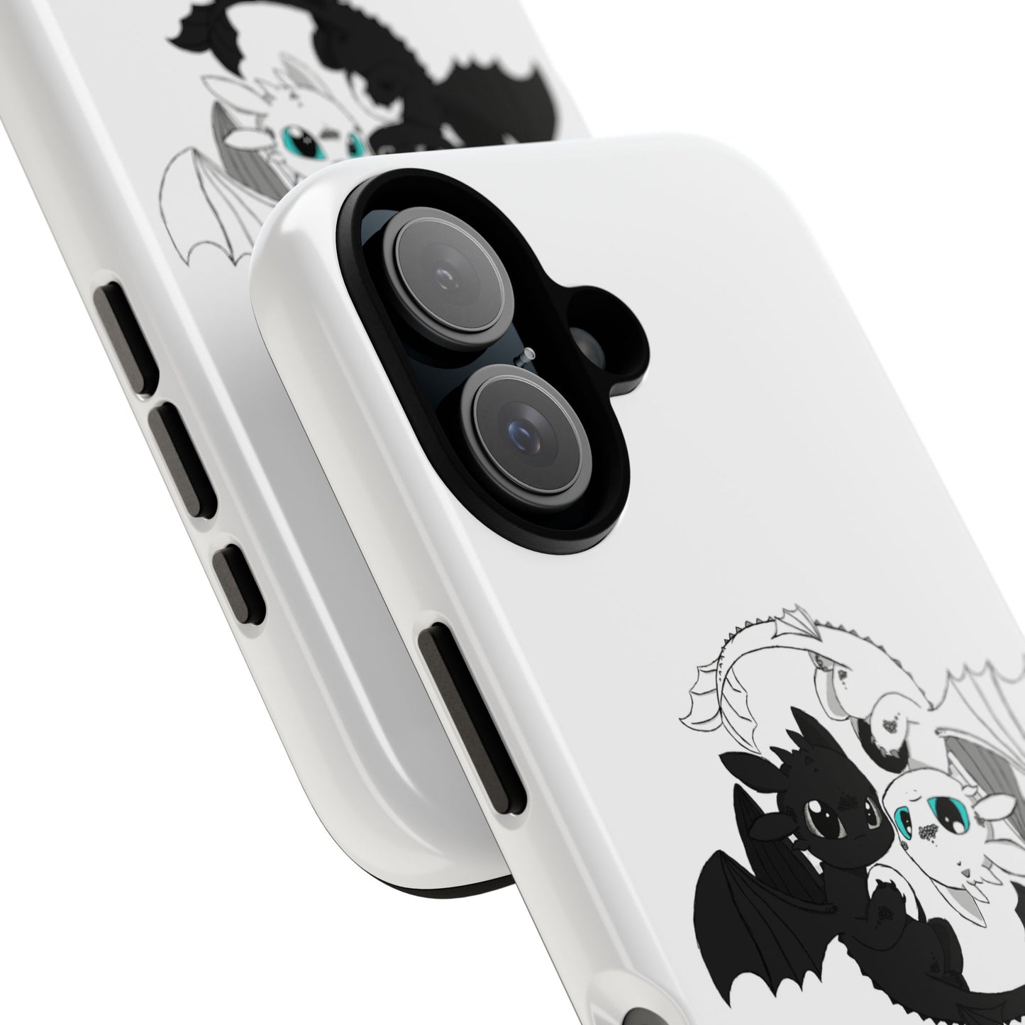 Cute Dragon Phone Case, Tough Phone Cover, How to train your dragon