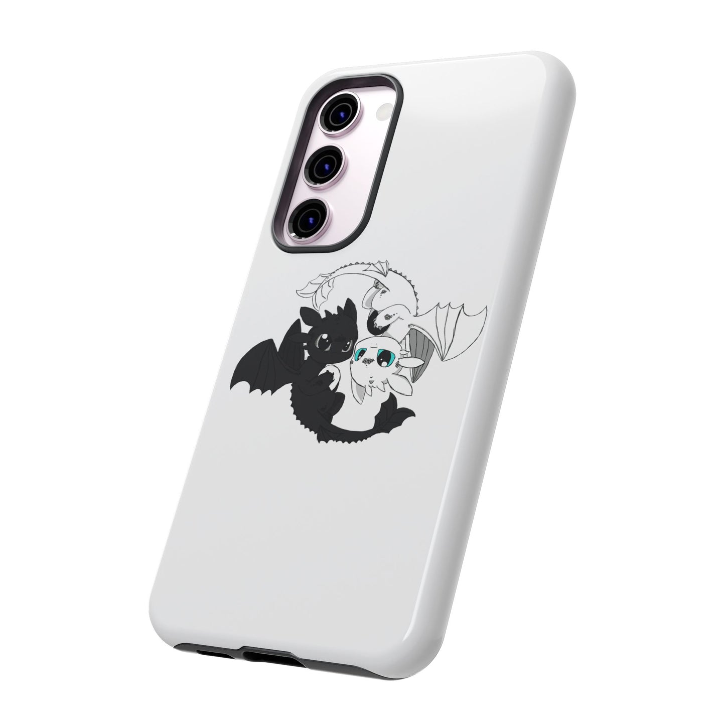 Cute Dragon Phone Case, Tough Phone Cover, How to train your dragon