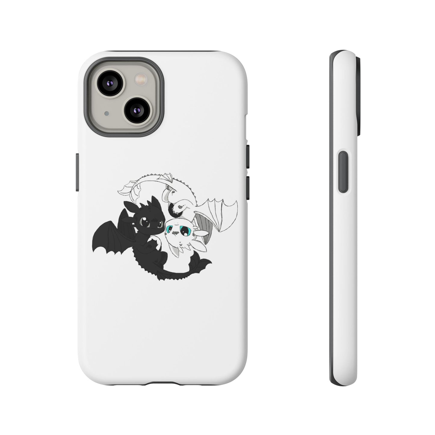 Cute Dragon Phone Case, Tough Phone Cover, How to train your dragon