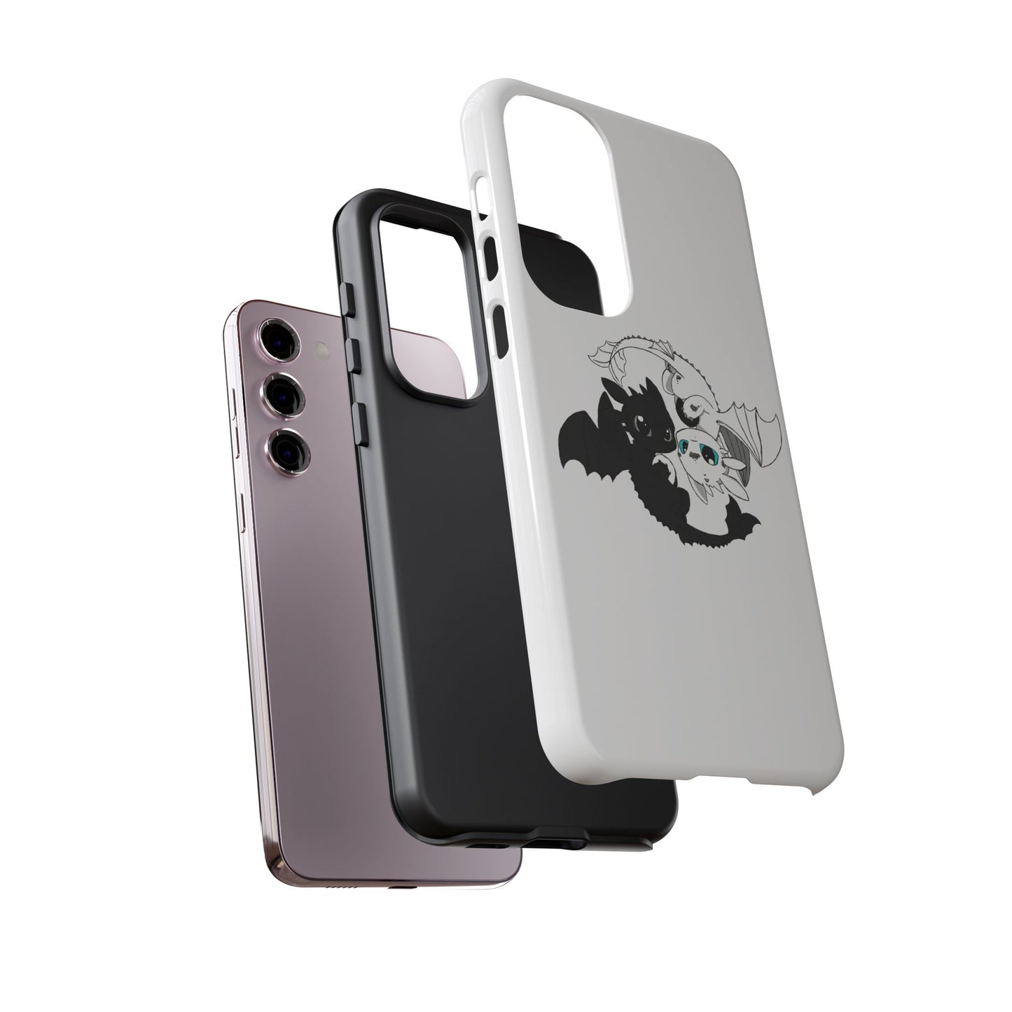 Cute Dragon Phone Case, Tough Phone Cover, How to train your dragon