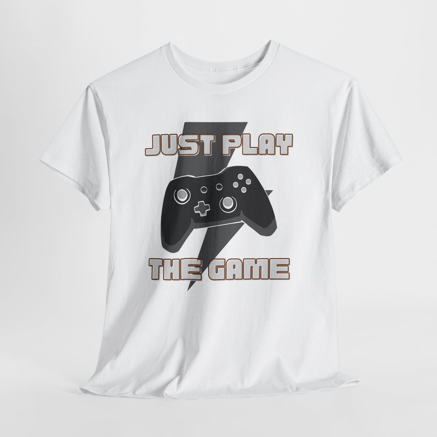 Unisex Gamer Tee: Just Play The Game, Video Game T-Shirt, Casual T-Shirt, el