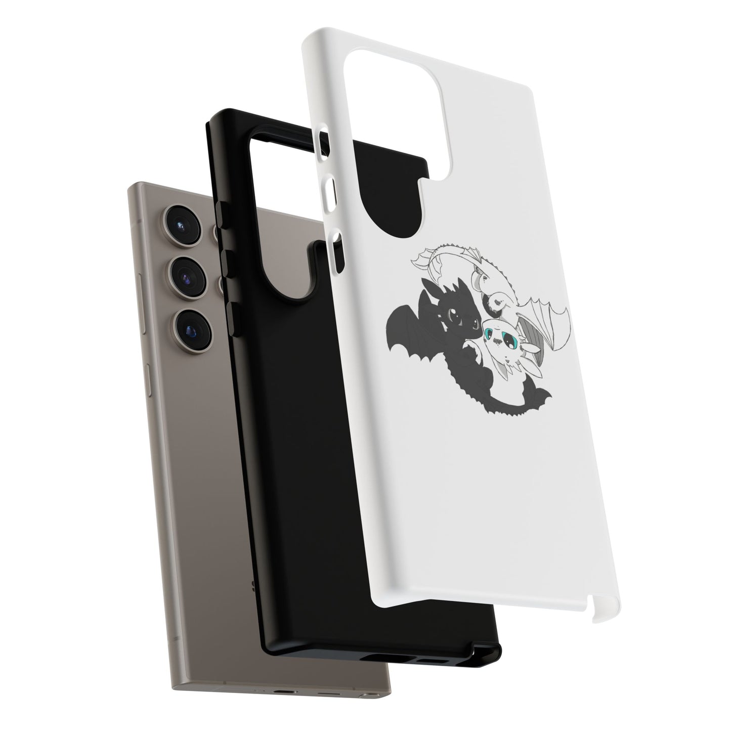 Cute Dragon Phone Case, Tough Phone Cover, How to train your dragon
