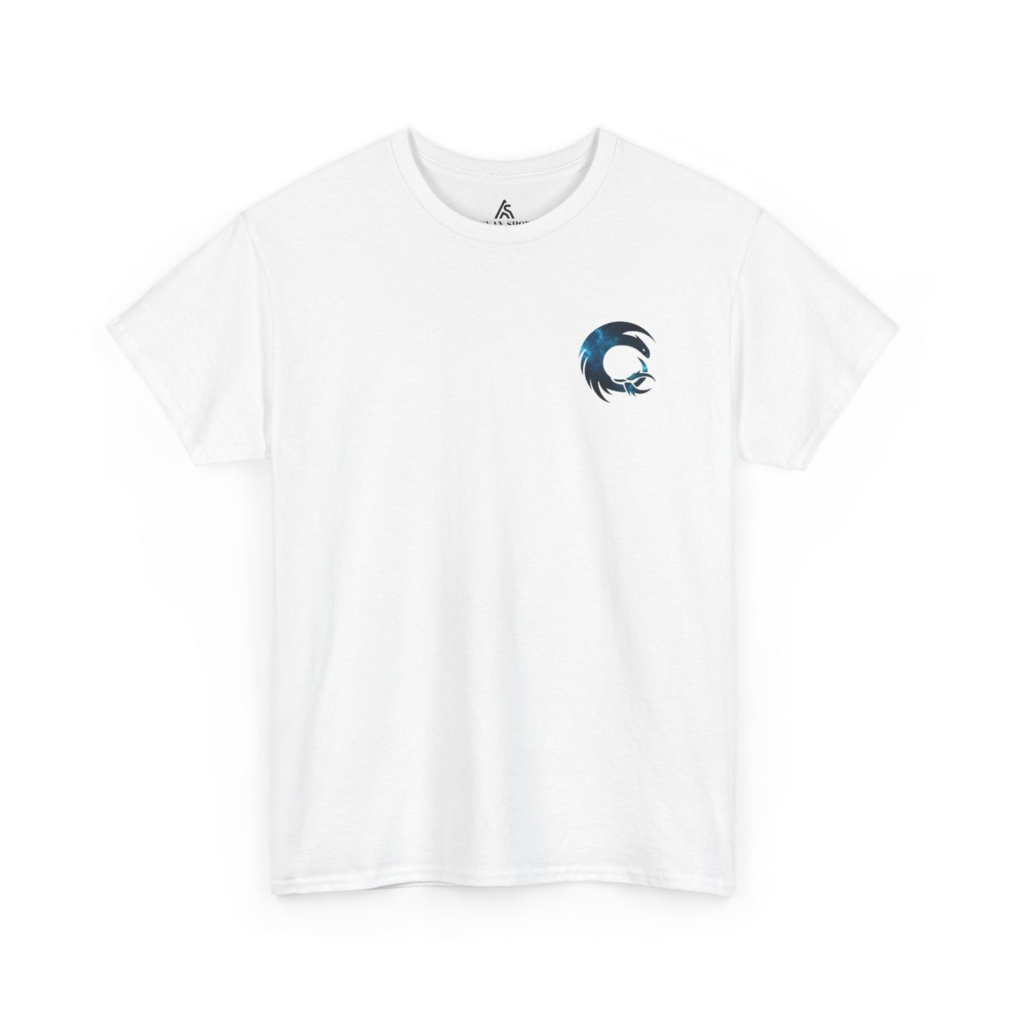Light Fury and Night Fury Unisex Heavy Cotton Tee - Cute Fantasy Creature Graphics,