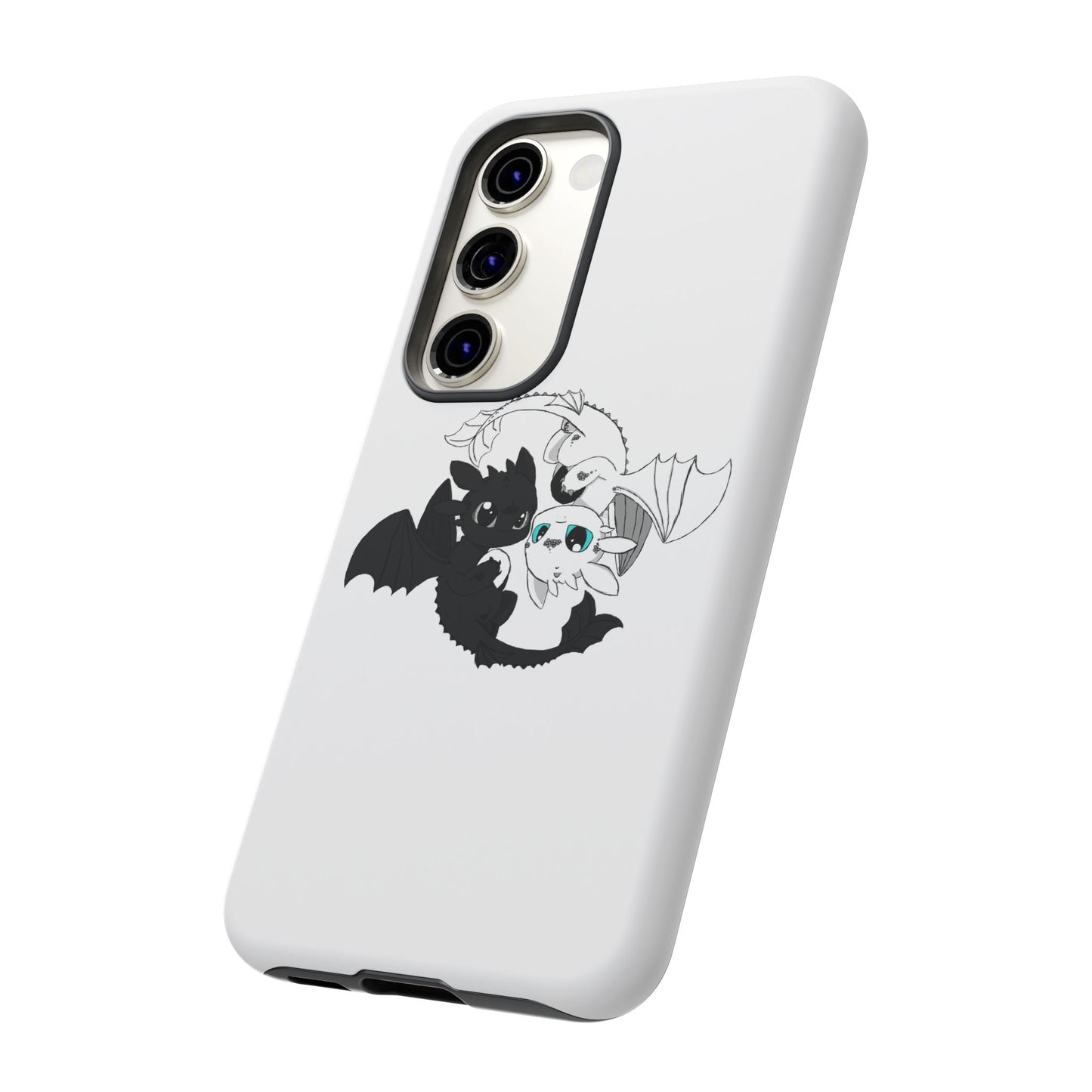 Cute Dragon Phone Case, Tough Phone Cover, How to train your dragon