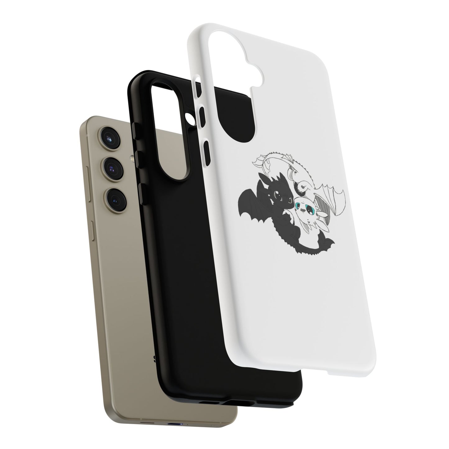 Cute Dragon Phone Case, Tough Phone Cover, How to train your dragon