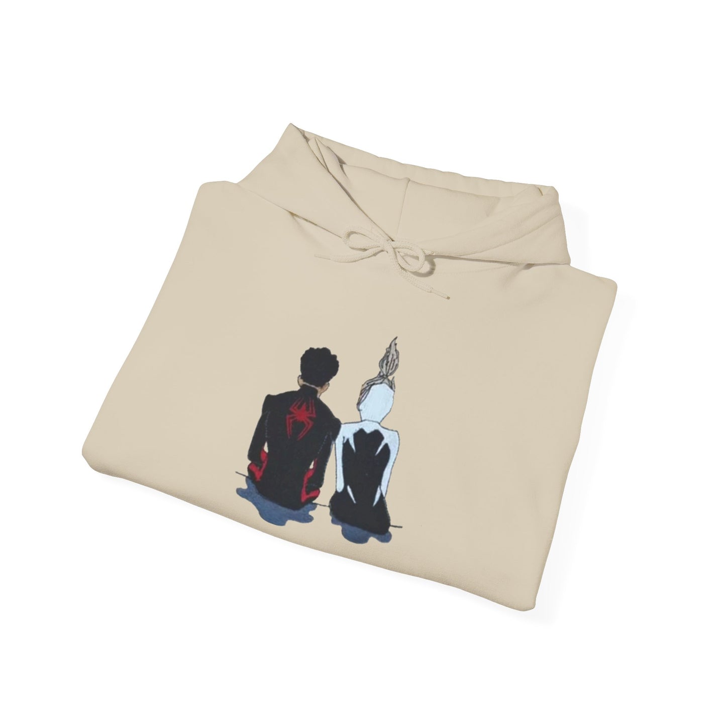 Miles & Gwen Hoodie – Cute Spider-Verse Unisex Sweatshirt, Couple Matching Gift