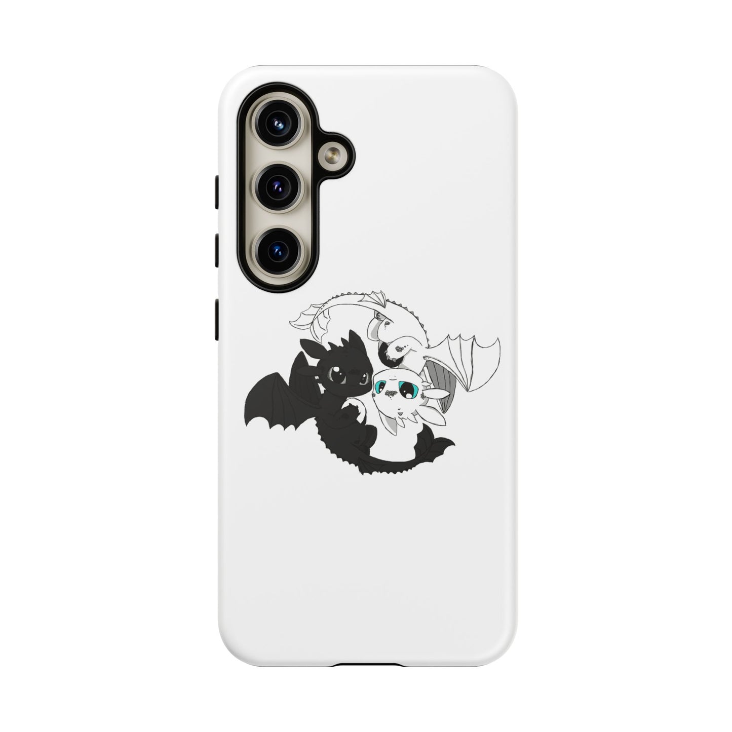 Cute Dragon Phone Case, Tough Phone Cover, How to train your dragon