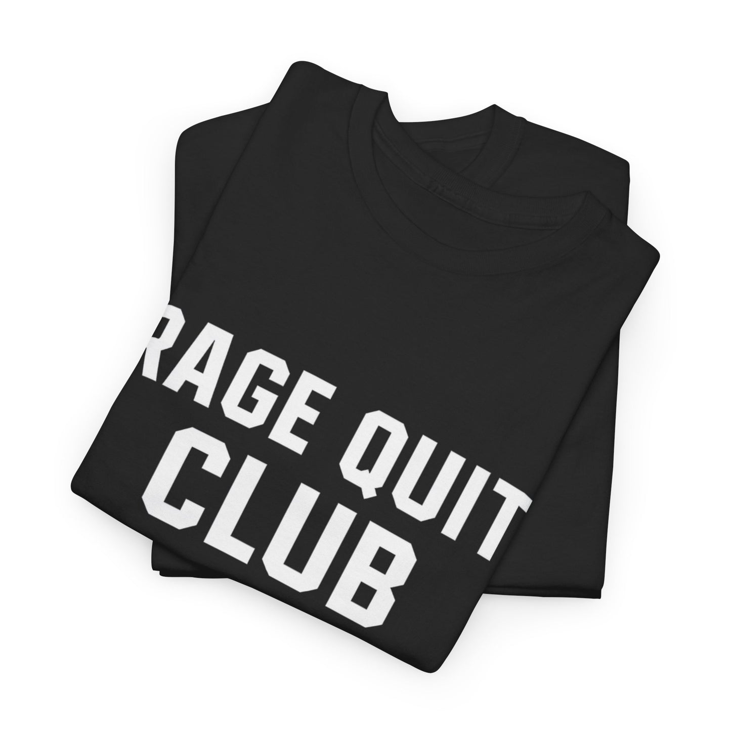 Unisex Gaming Humor T-Shirt - Rage Quit Club, Cotton T-Shirt, Gamer Gift, Funny T-Shirt