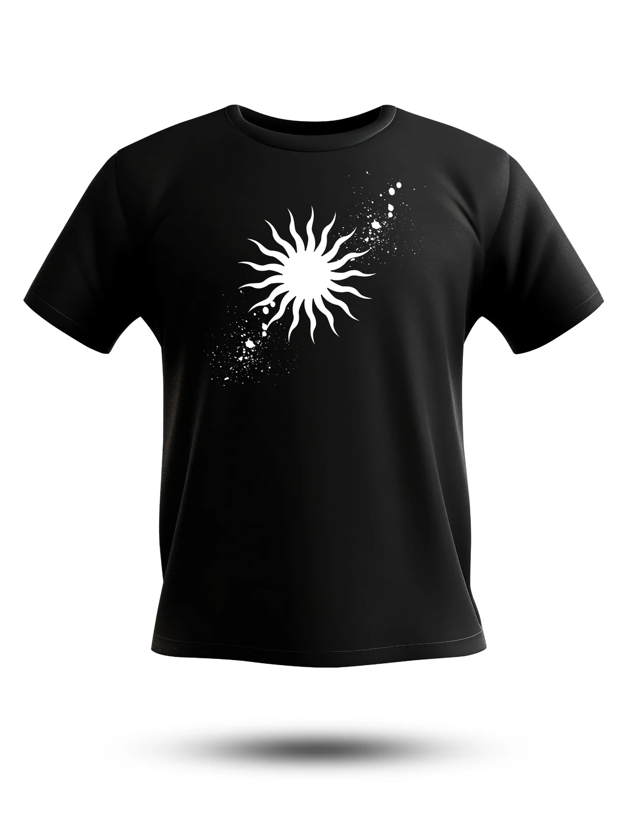 Unisex Apparel Bohemian Sun Tee, Cozy Cotton Shirt , Everyday Wear,