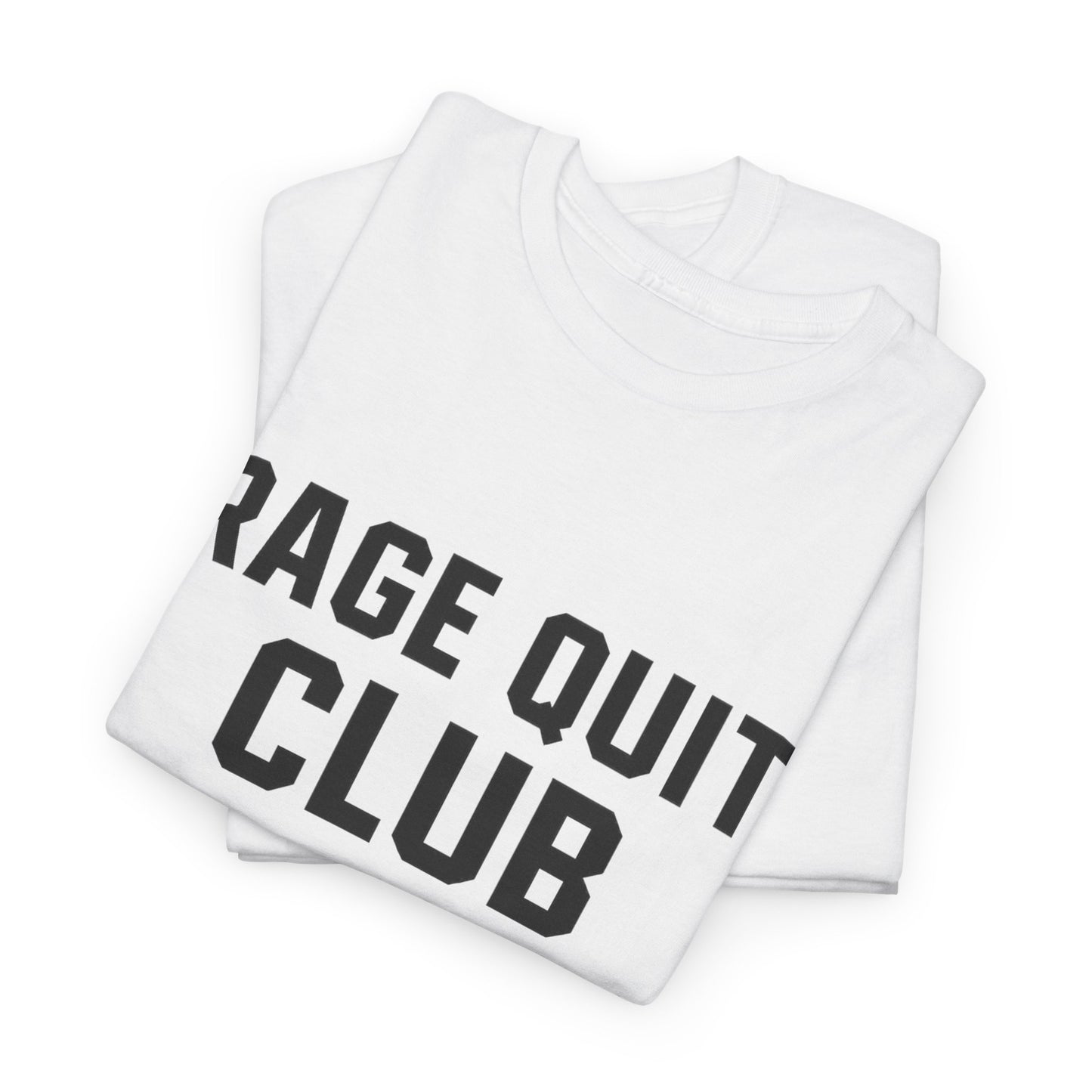 Unisex Gaming Humor T-Shirt - Rage Quit Club, Cotton T-Shirt, Gamer Gift, Funny T-Shirt