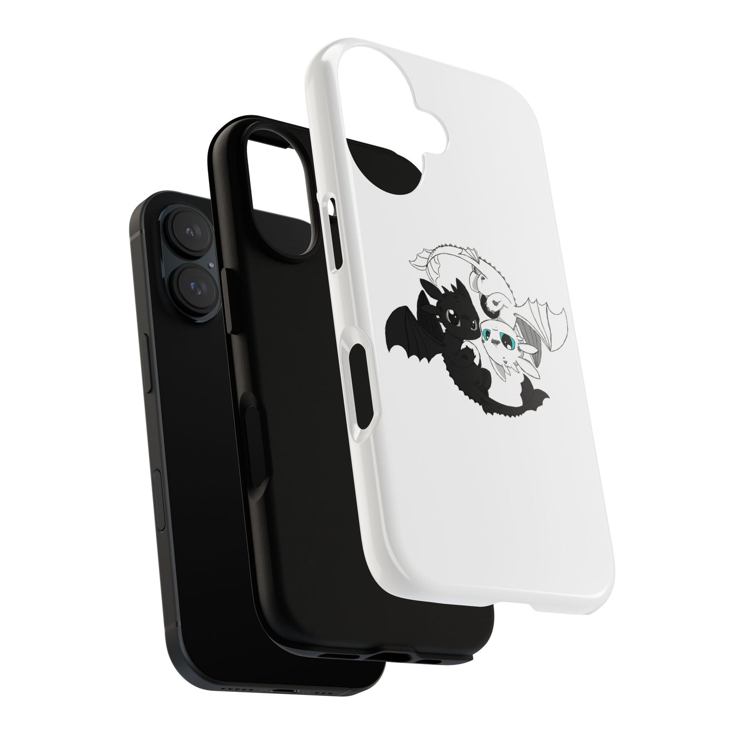 Cute Dragon Phone Case, Tough Phone Cover, How to train your dragon