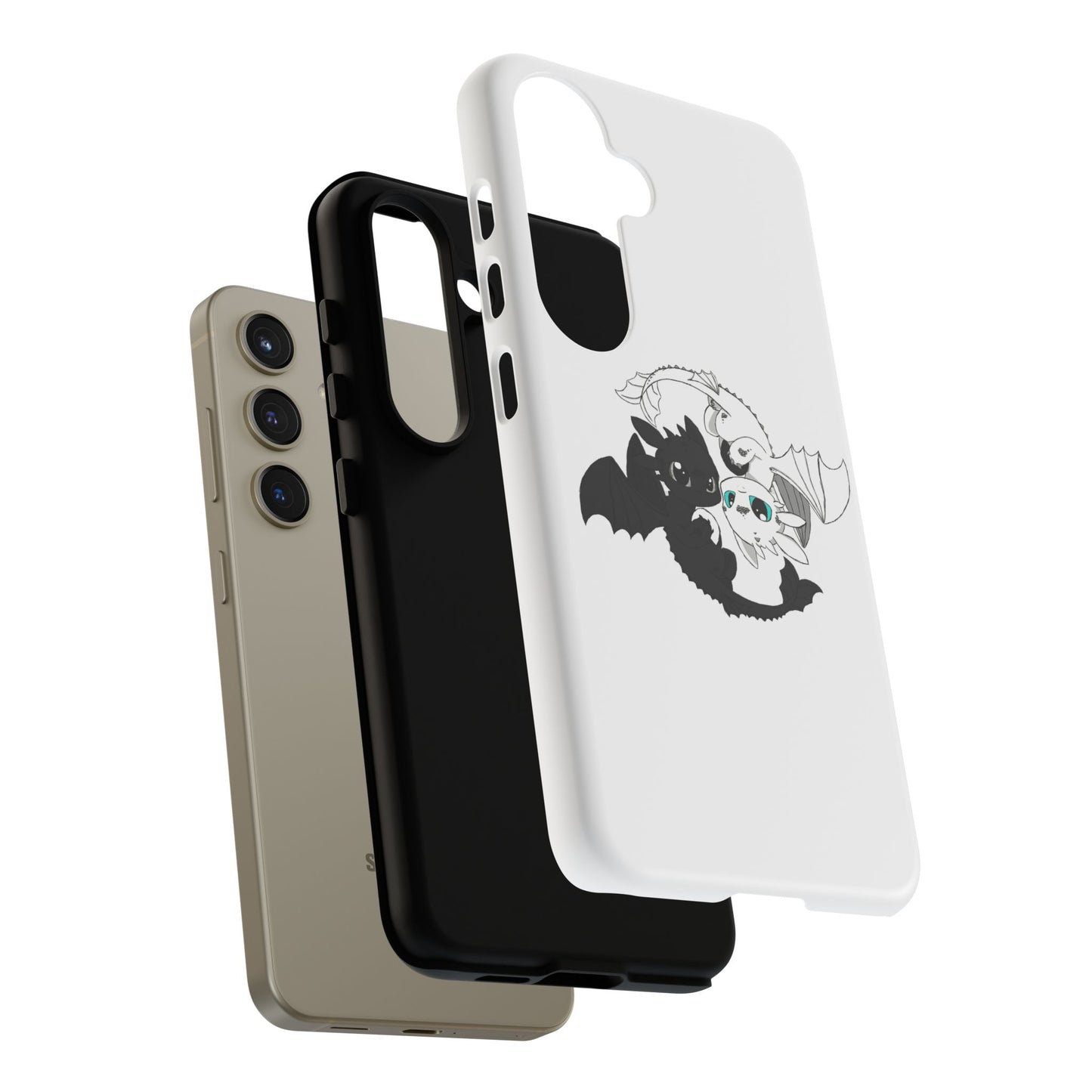 Cute Dragon Phone Case, Tough Phone Cover, How to train your dragon