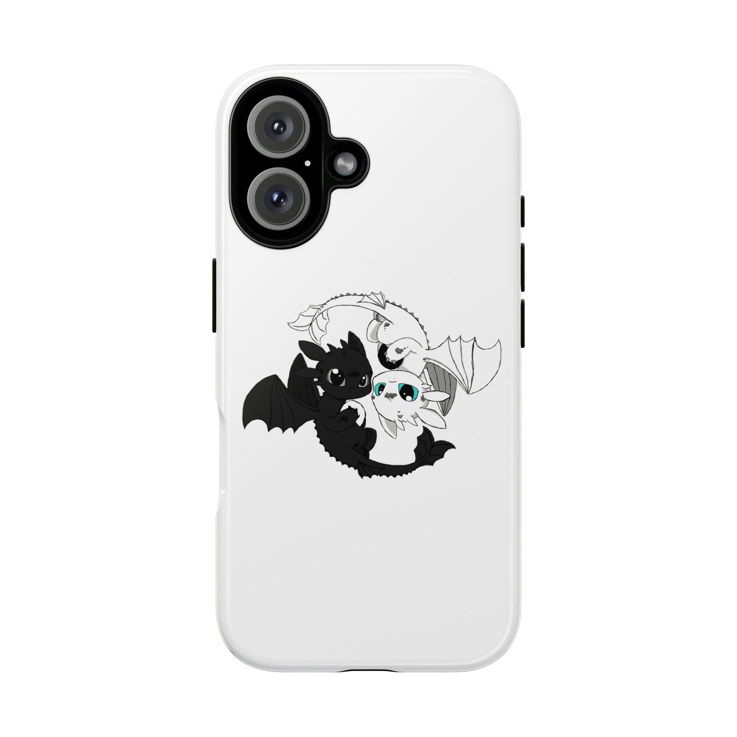 Cute Dragon Phone Case, Tough Phone Cover, How to train your dragon
