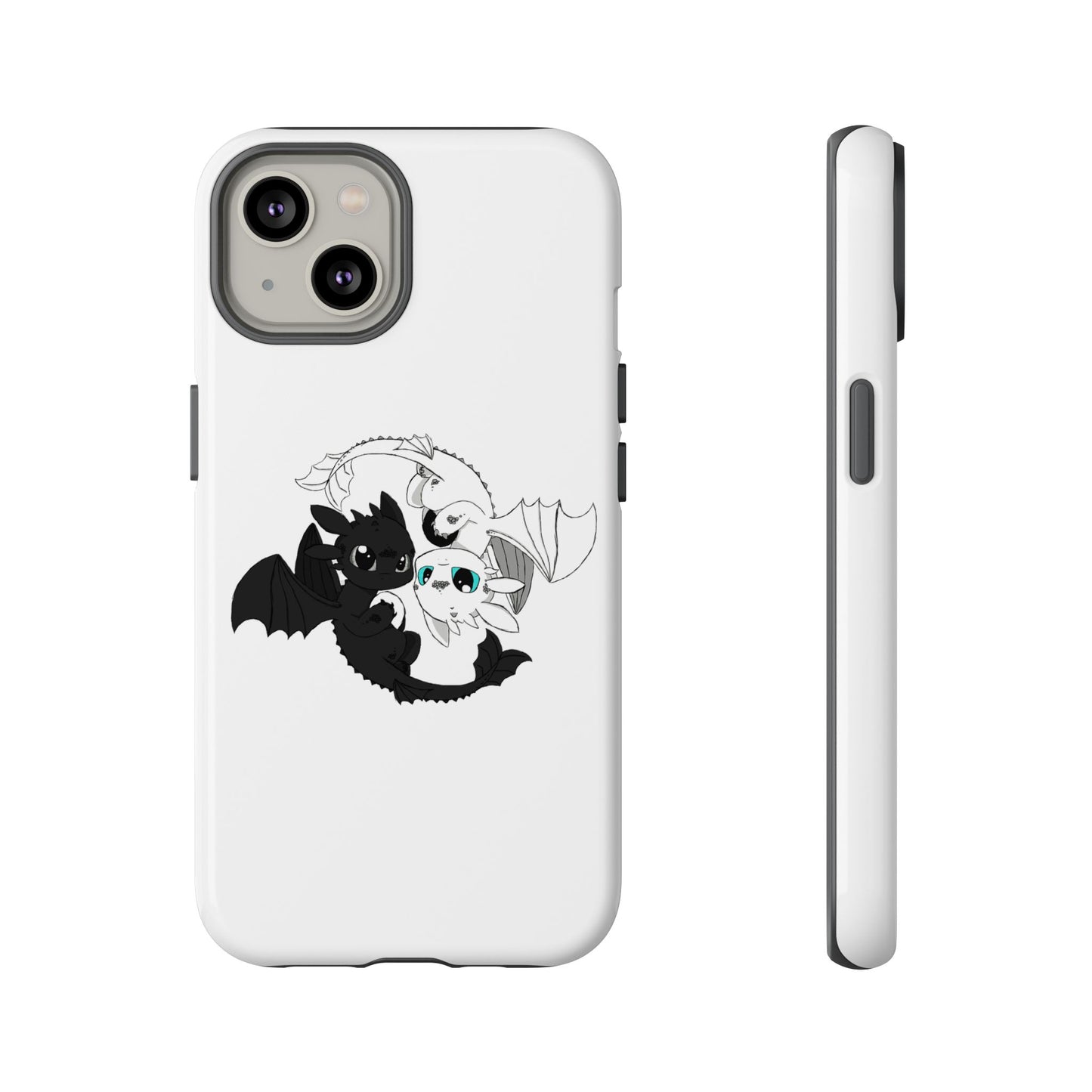 Cute Dragon Phone Case, Tough Phone Cover, How to train your dragon