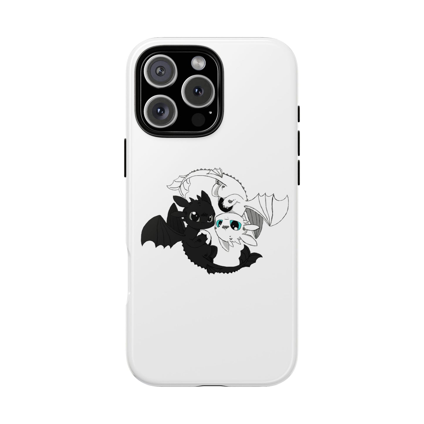 Cute Dragon Phone Case, Tough Phone Cover, How to train your dragon