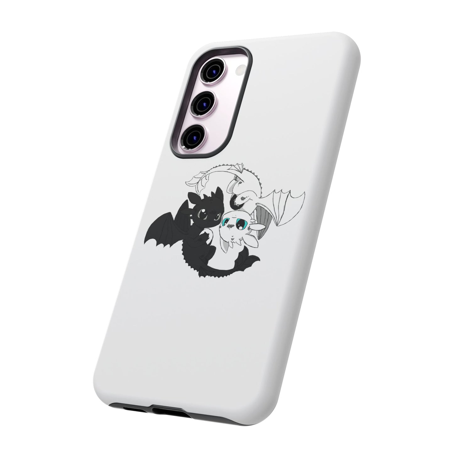 Cute Dragon Phone Case, Tough Phone Cover, How to train your dragon