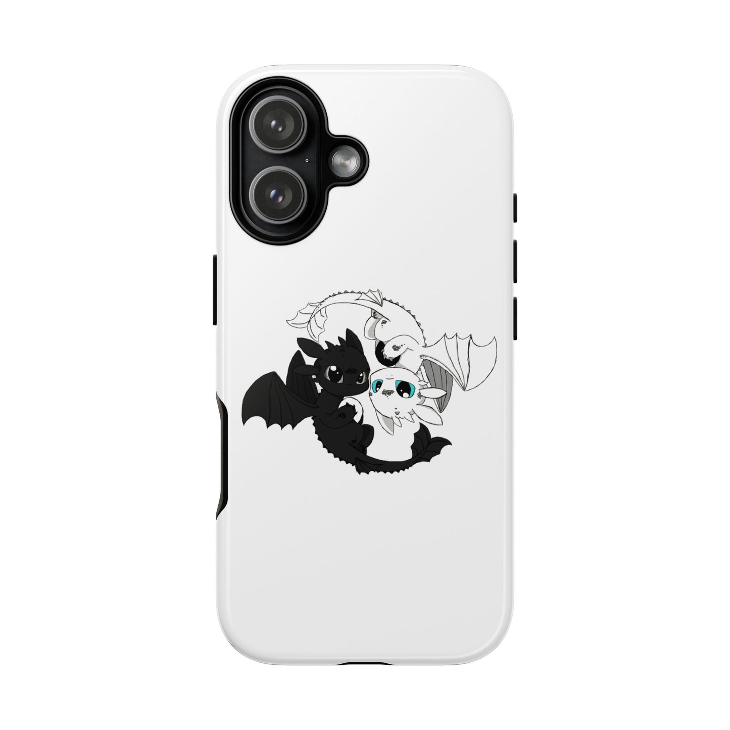 Cute Dragon Phone Case, Tough Phone Cover, How to train your dragon
