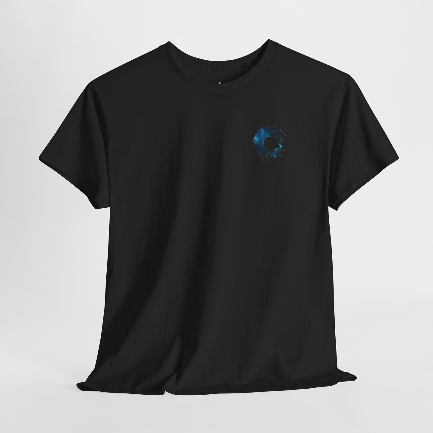 Light Fury and Night Fury Unisex Heavy Cotton Tee - Cute Fantasy Creature Graphics,