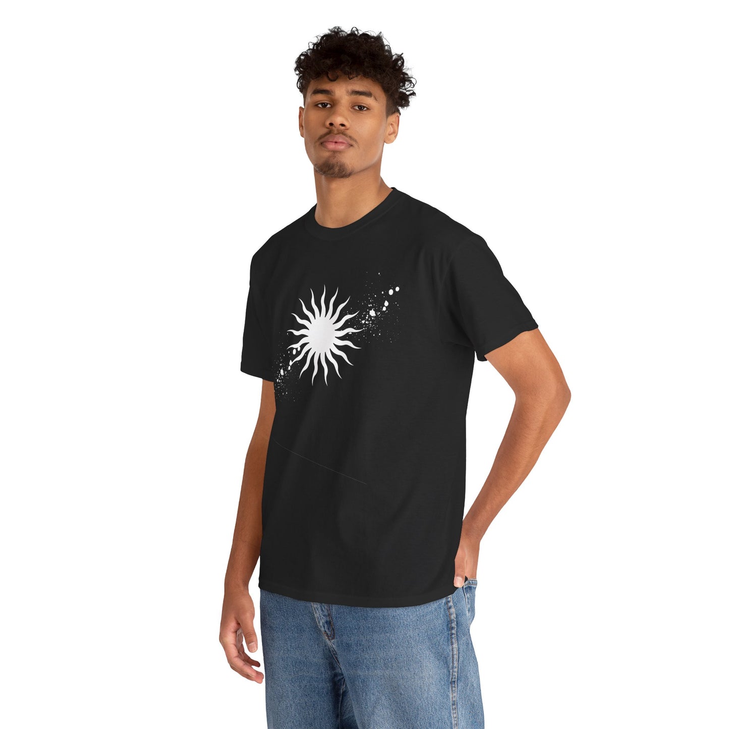 Unisex Apparel Bohemian Sun Tee, Cozy Cotton Shirt , Everyday Wear,