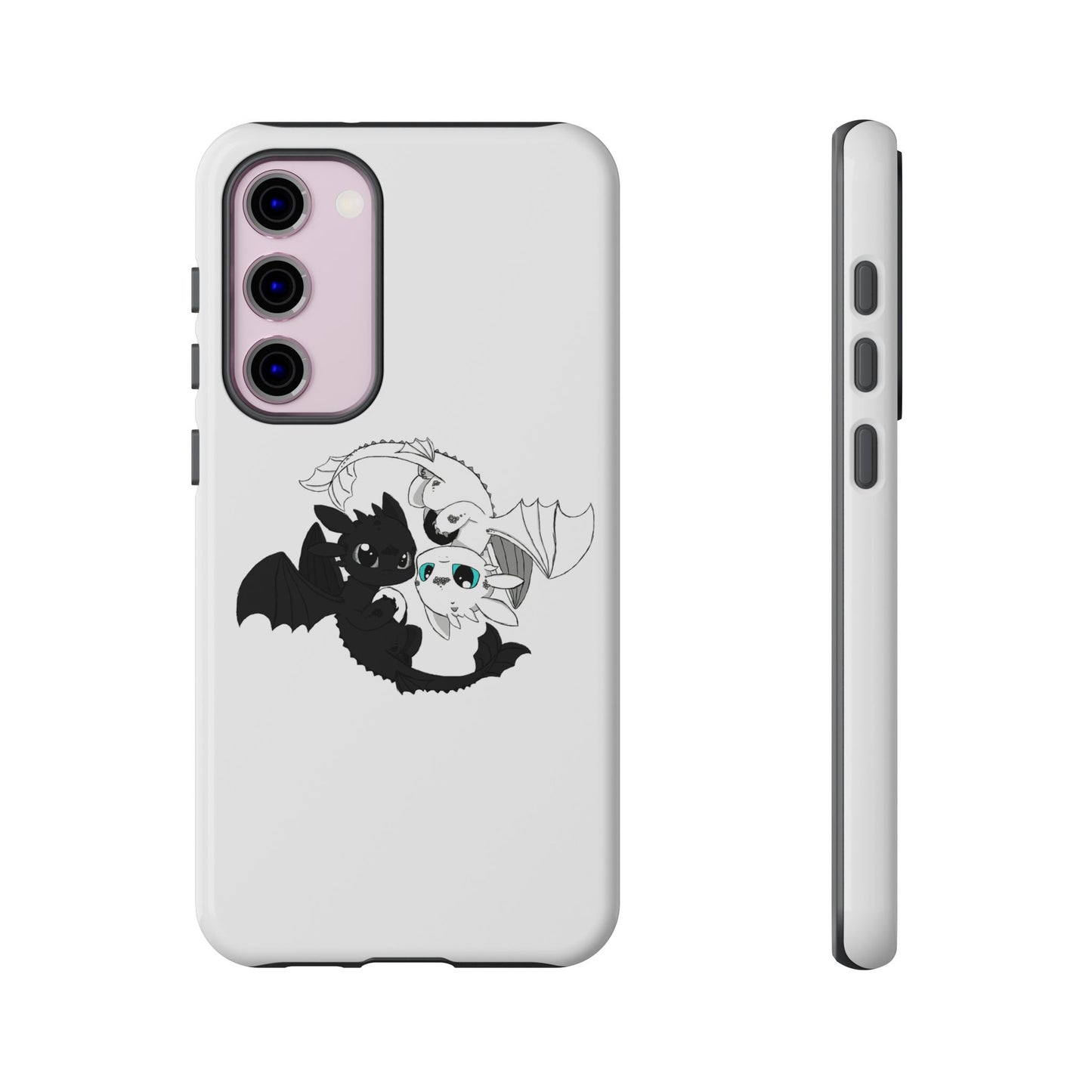Cute Dragon Phone Case, Tough Phone Cover, How to train your dragon