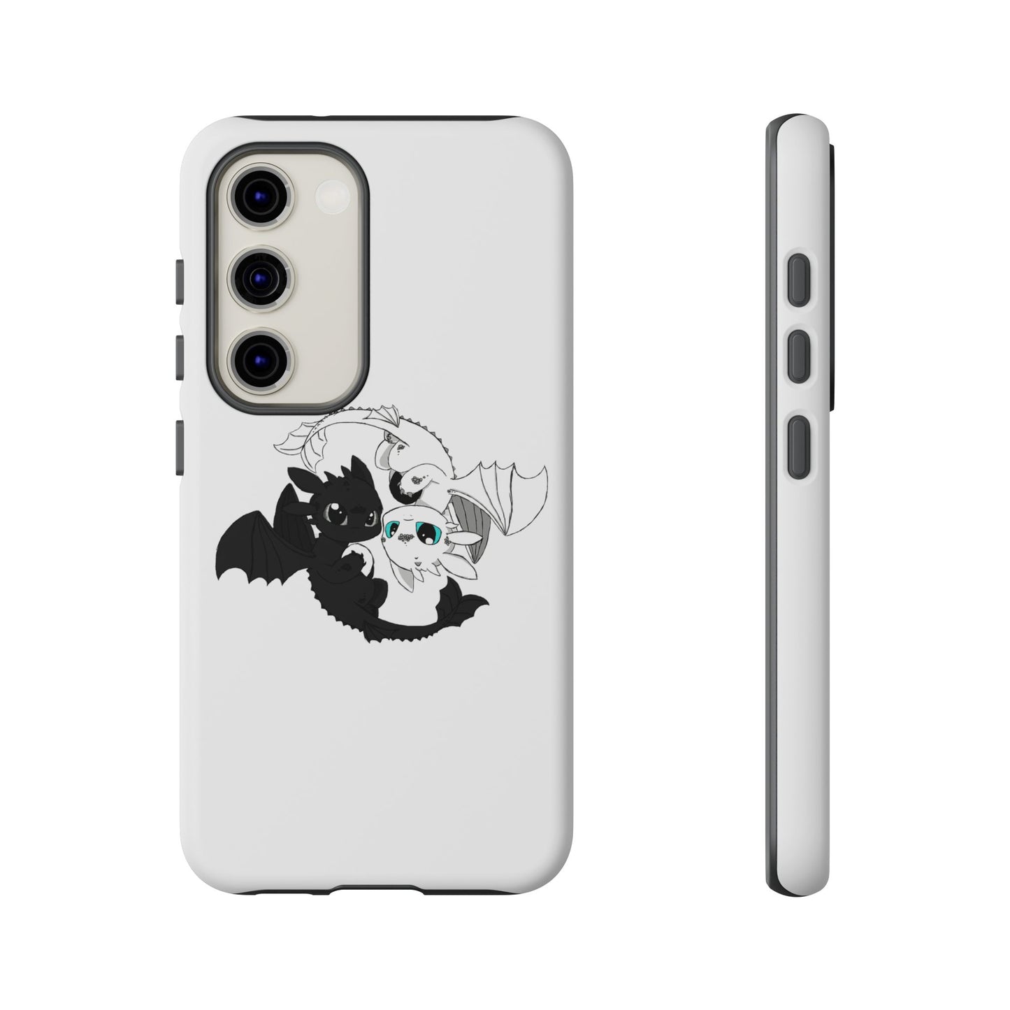 Cute Dragon Phone Case, Tough Phone Cover, How to train your dragon