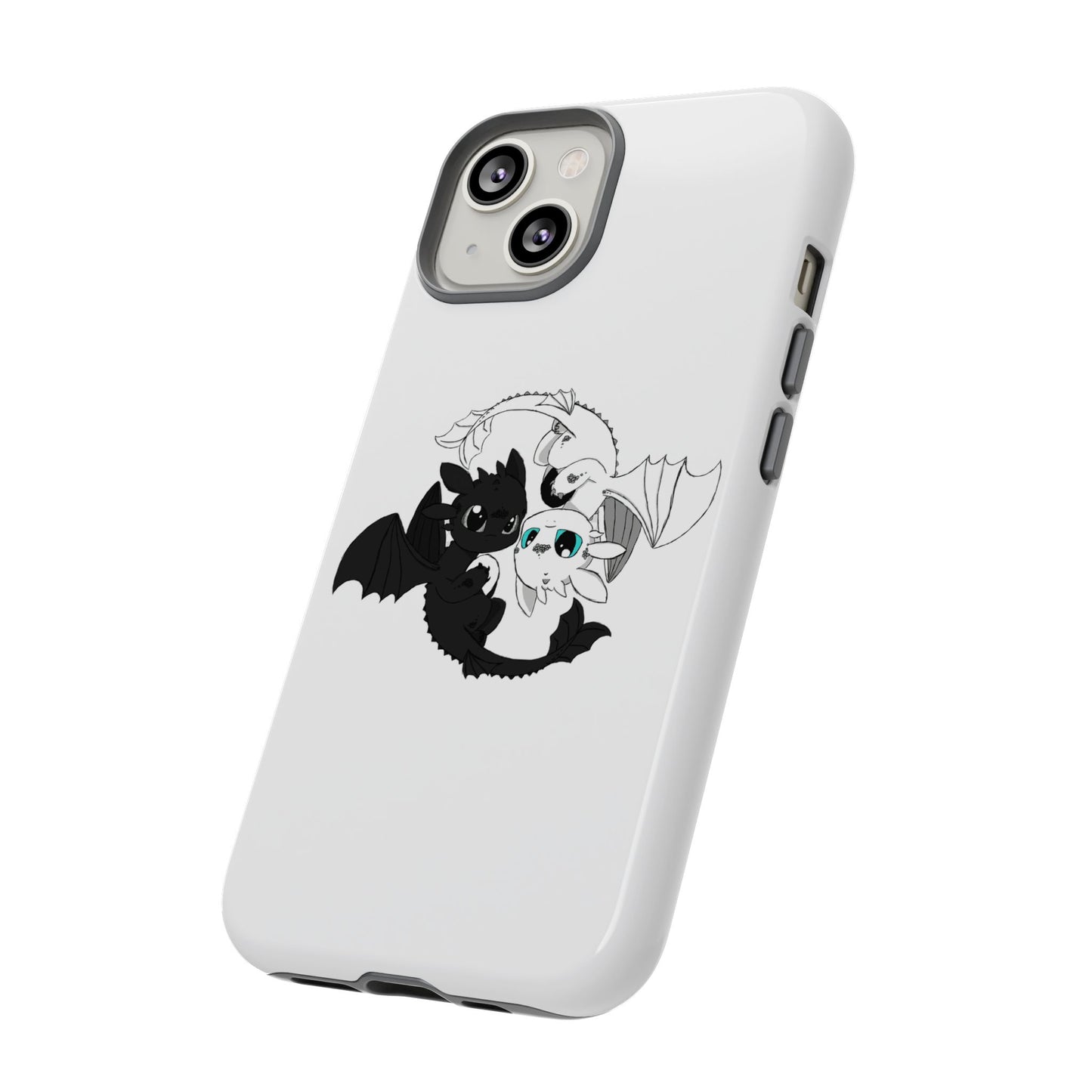 Cute Dragon Phone Case, Tough Phone Cover, How to train your dragon