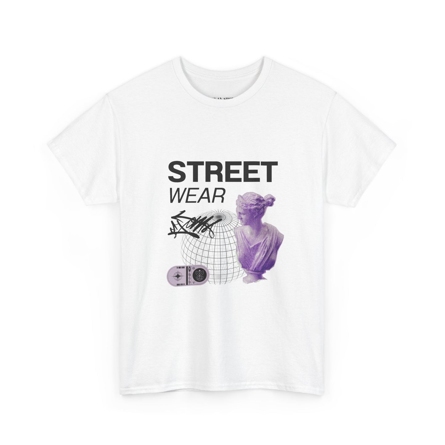 Streetwear Unisex Heavy Cotton T-Shirt, Casual Wear, Street Style Clothing