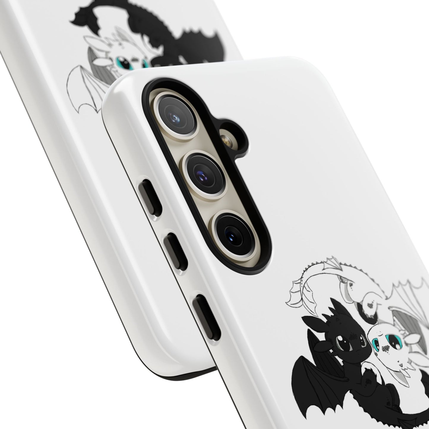 Cute Dragon Phone Case, Tough Phone Cover, How to train your dragon