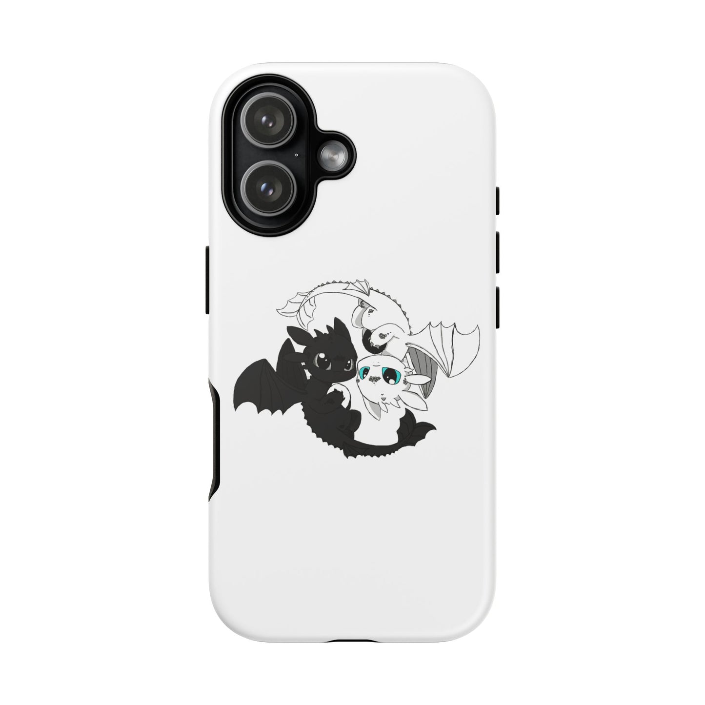 Cute Dragon Phone Case, Tough Phone Cover, How to train your dragon