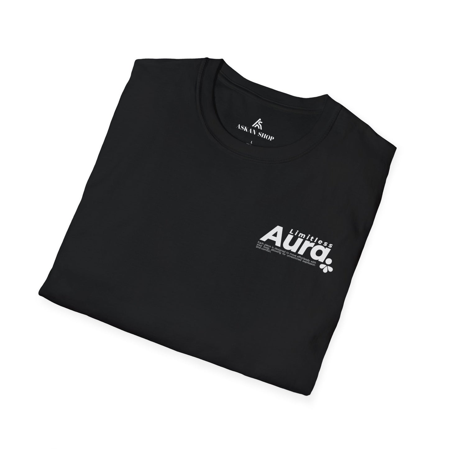 Aura Unisex Softstyle T-Shirt, Casual Graphic Tee, Everyday Wear, Streetwear,