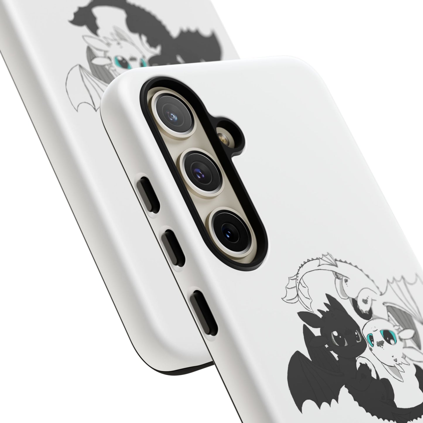 Cute Dragon Phone Case, Tough Phone Cover, How to train your dragon