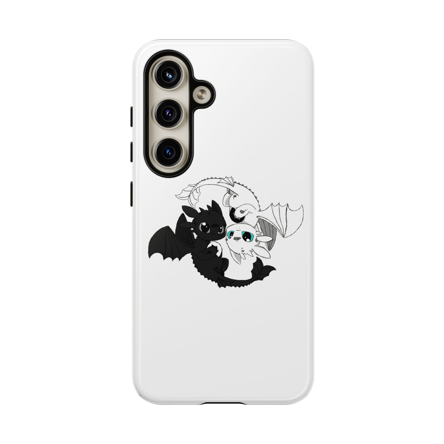 Cute Dragon Phone Case, Tough Phone Cover, How to train your dragon