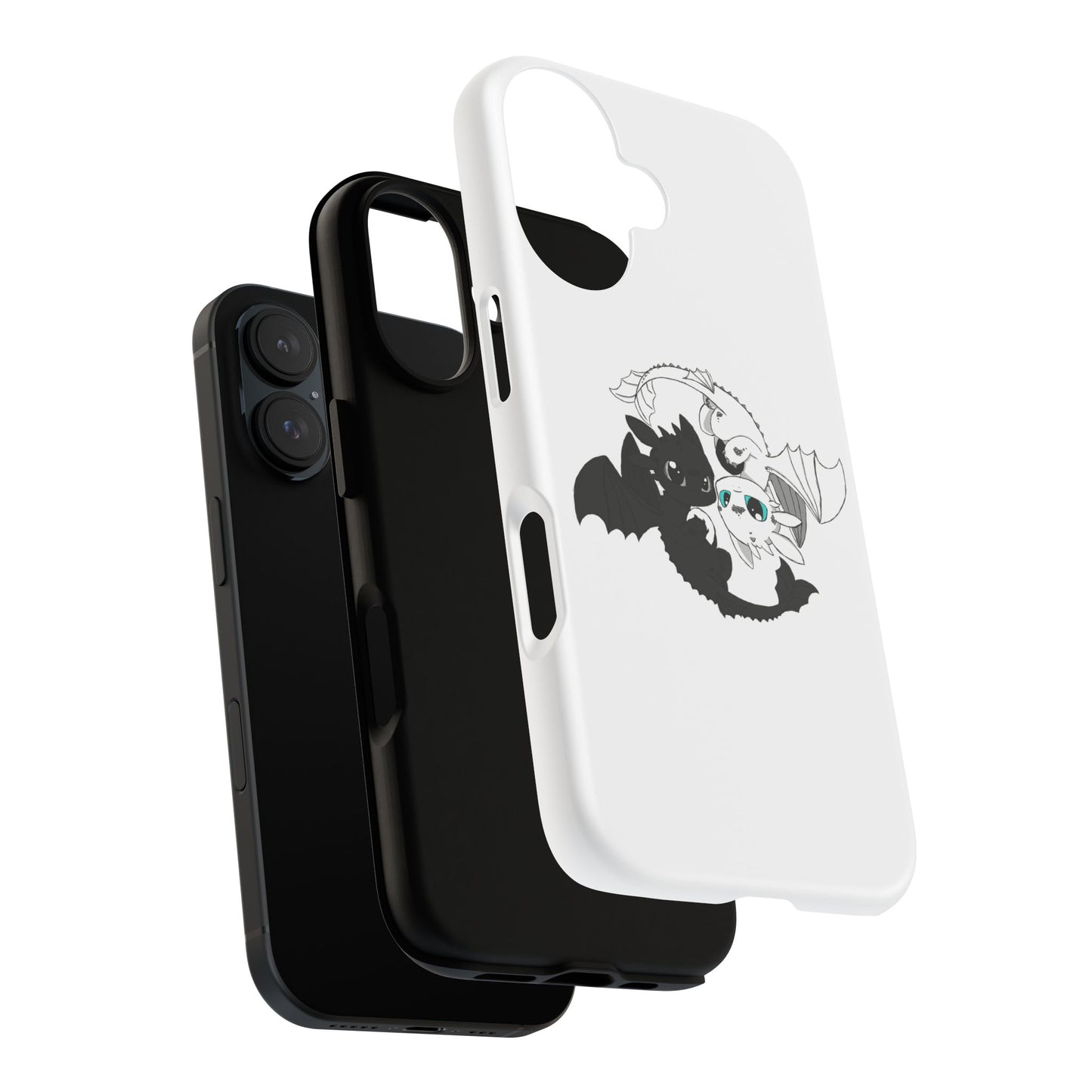 Cute Dragon Phone Case, Tough Phone Cover, How to train your dragon