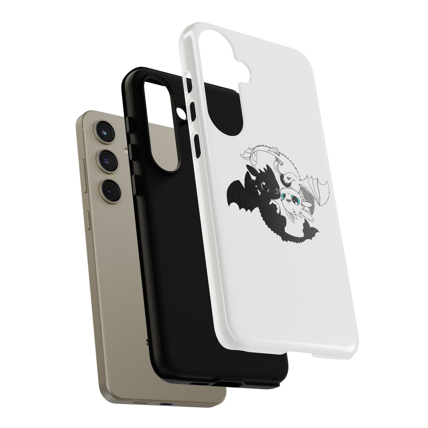 Cute Dragon Phone Case, Tough Phone Cover, How to train your dragon