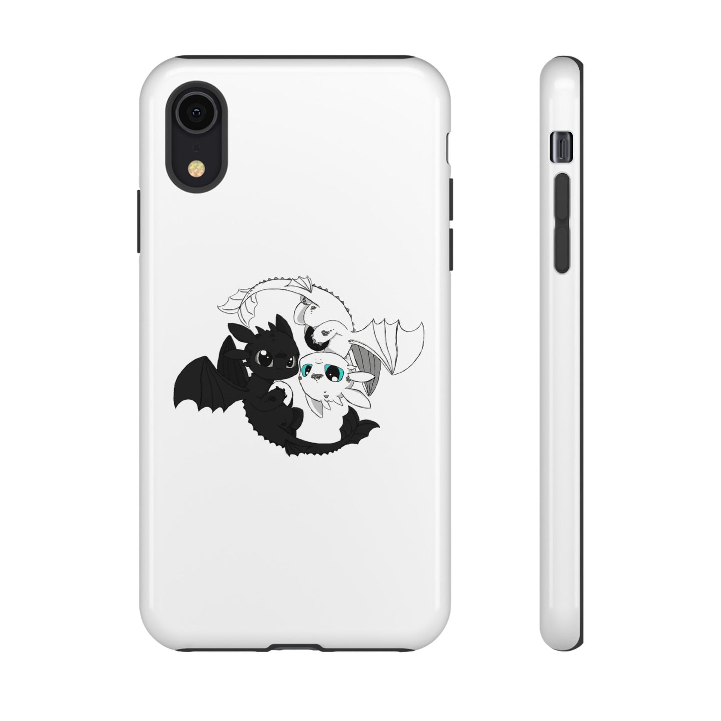 Cute Dragon Phone Case, Tough Phone Cover, How to train your dragon