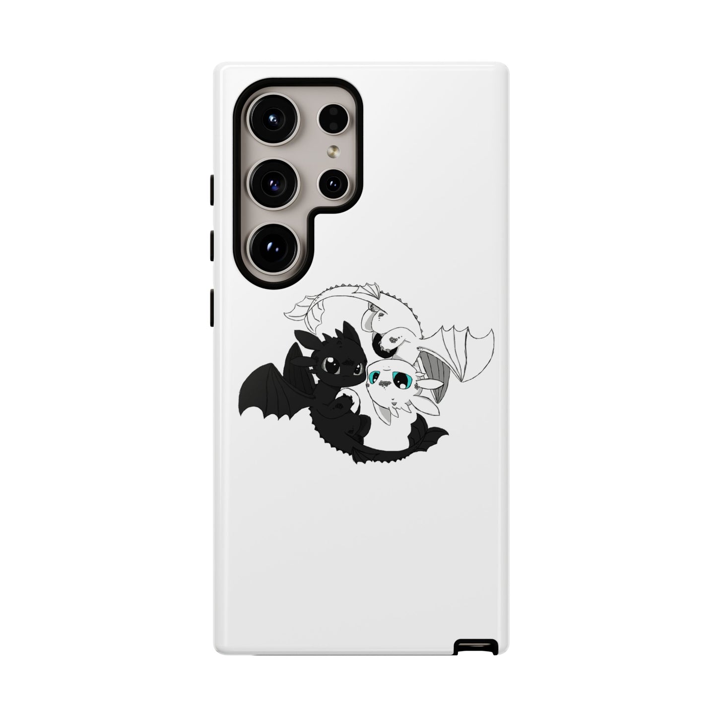 Cute Dragon Phone Case, Tough Phone Cover, How to train your dragon