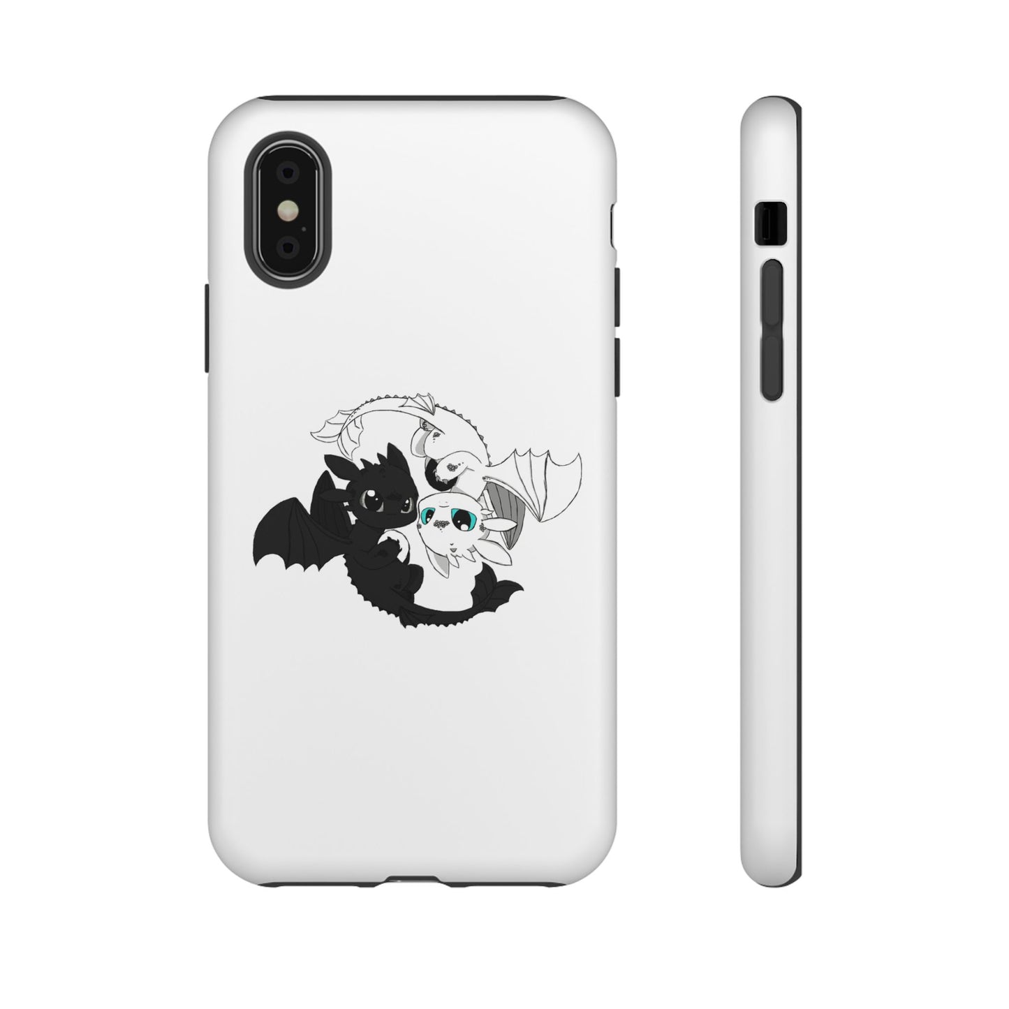 Cute Dragon Phone Case, Tough Phone Cover, How to train your dragon