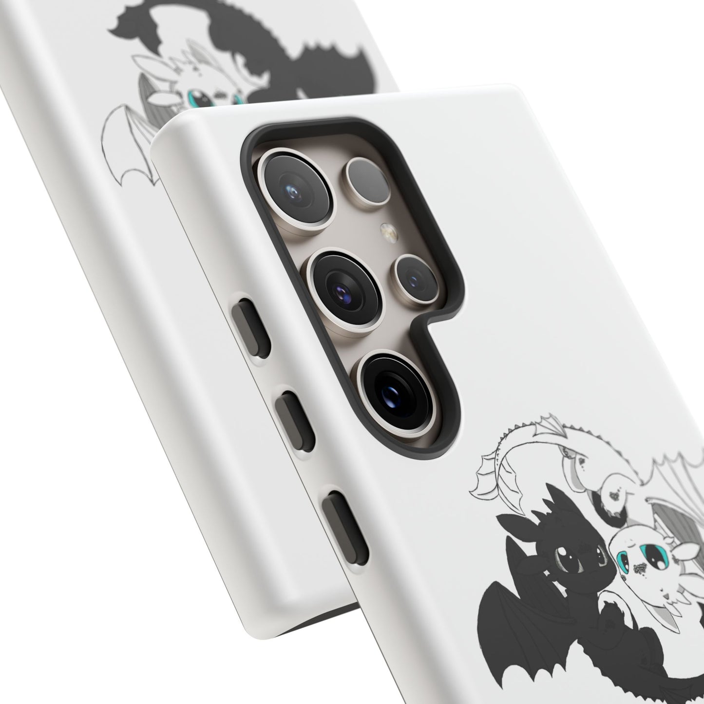 Cute Dragon Phone Case, Tough Phone Cover, How to train your dragon