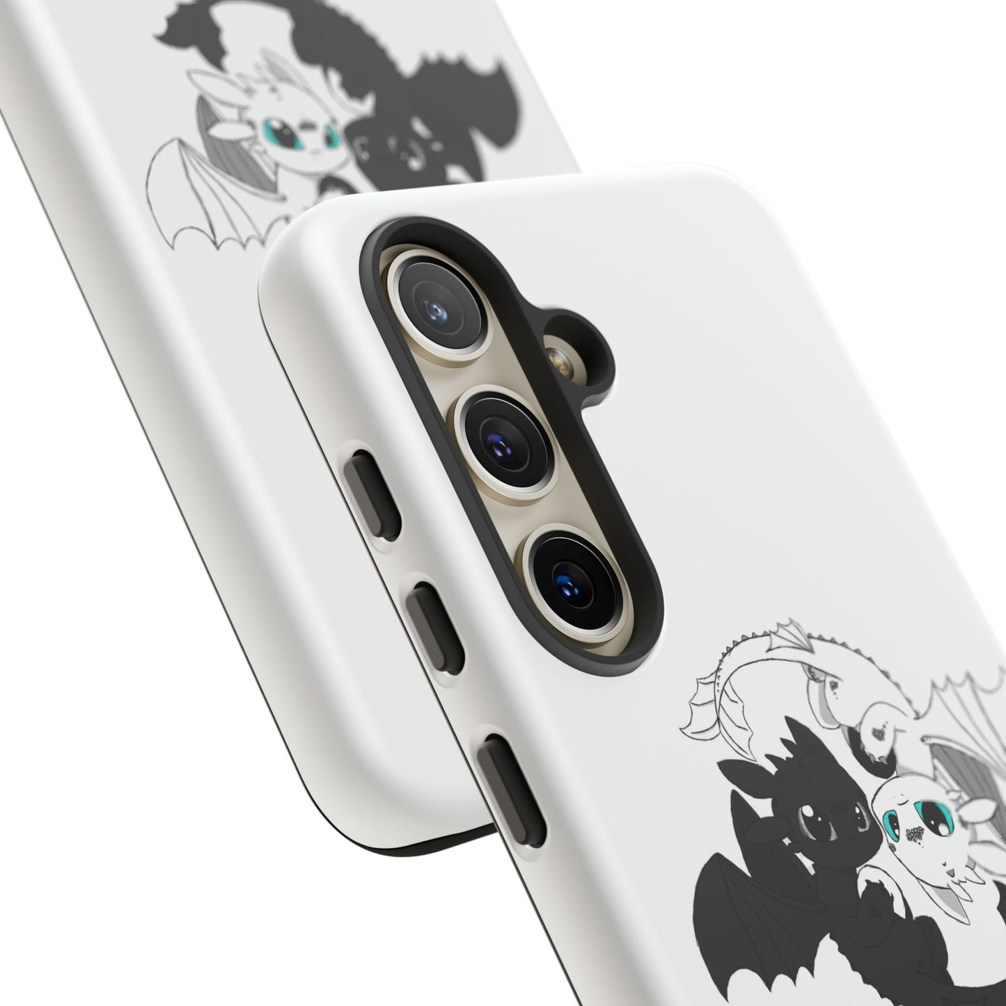 Cute Dragon Phone Case, Tough Phone Cover, How to train your dragon