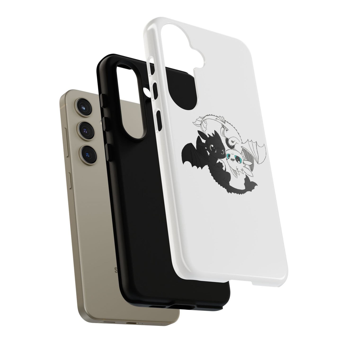 Cute Dragon Phone Case, Tough Phone Cover, How to train your dragon