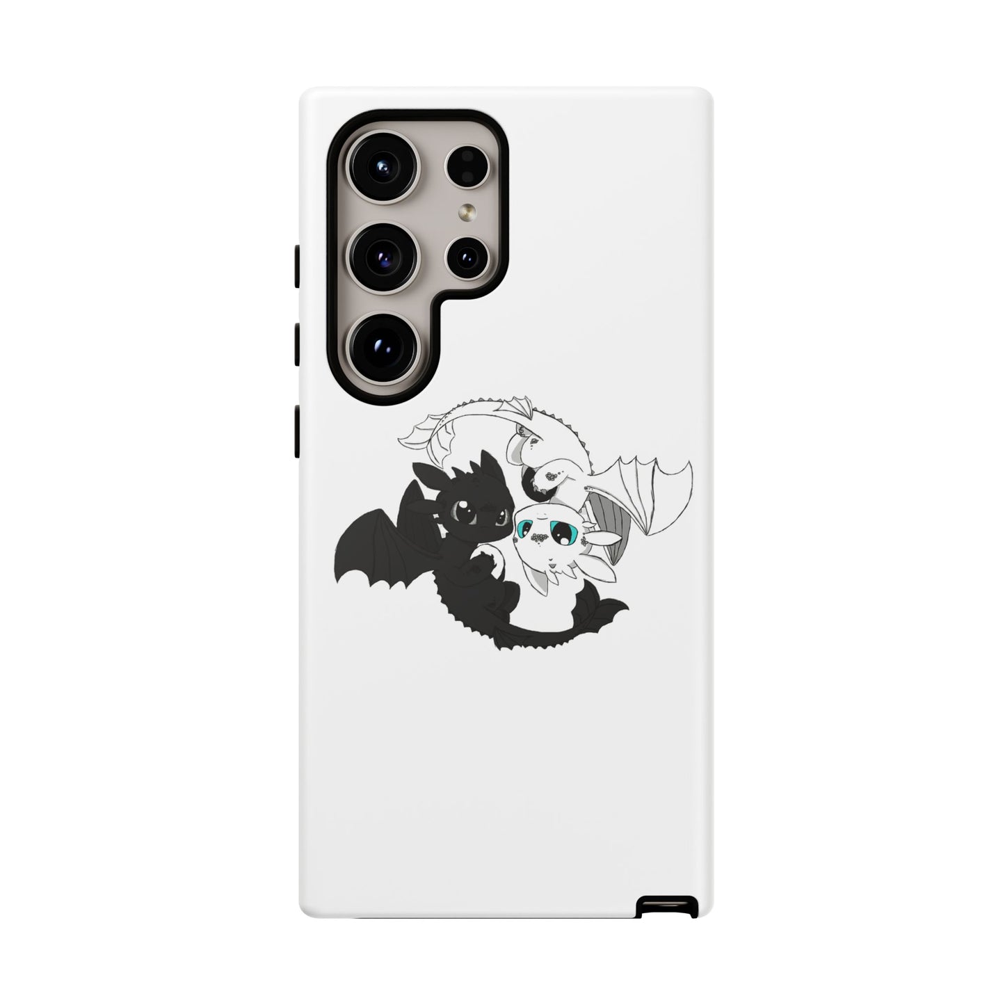 Cute Dragon Phone Case, Tough Phone Cover, How to train your dragon