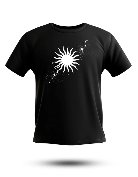 Unisex Apparel Bohemian Sun Tee, Cozy Cotton Shirt , Everyday Wear,