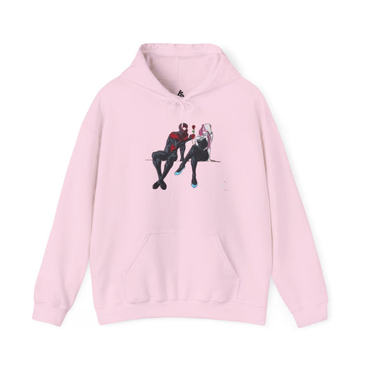 Miles & Gwen Hoodie – Cute Spider-Verse Unisex Sweatshirt, Couple Matching Gift